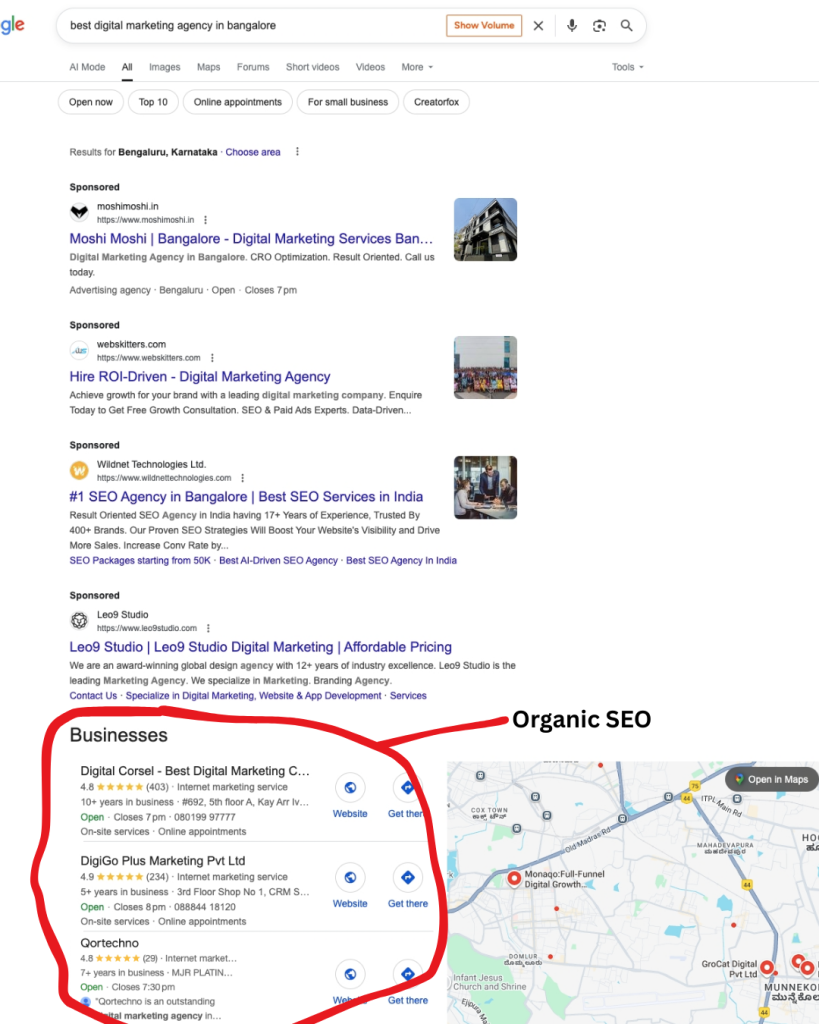 organic seo